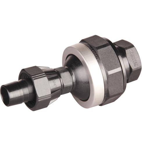 20mm X 20mm Knuckle Union Female BSPT X Poly